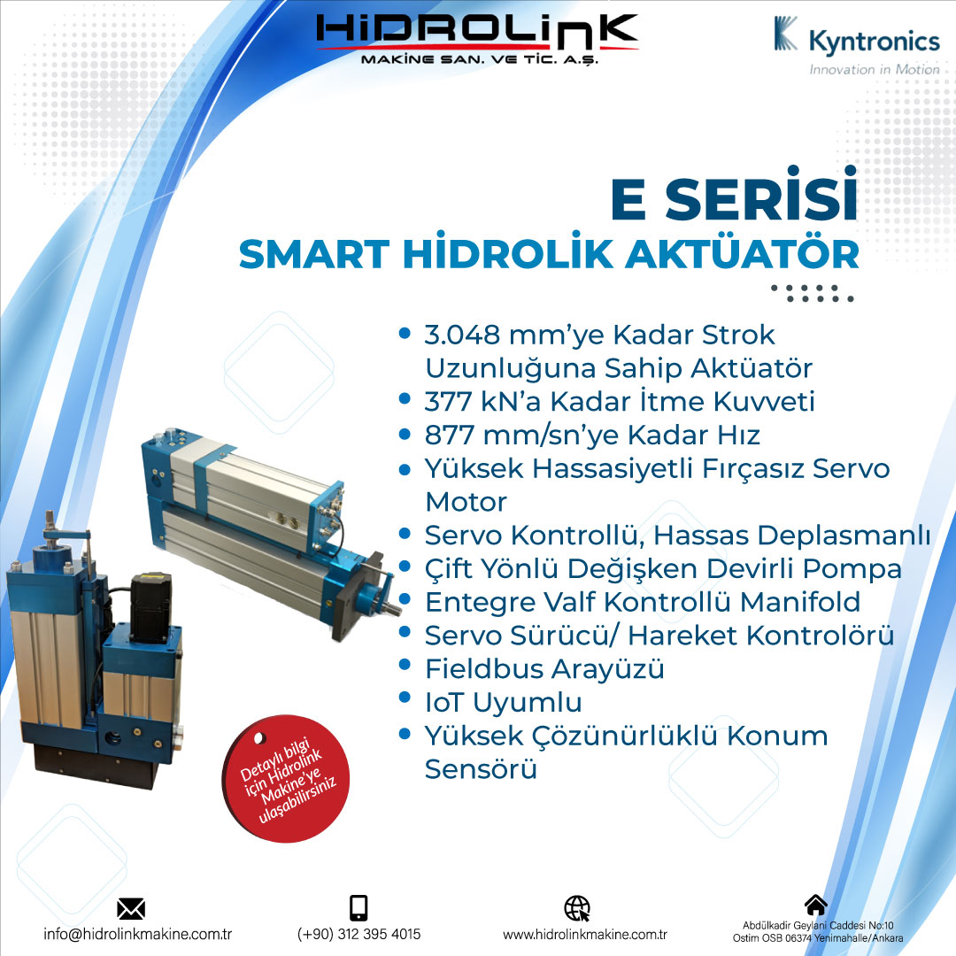 Kyntronics E Serisi Aktüatör 
