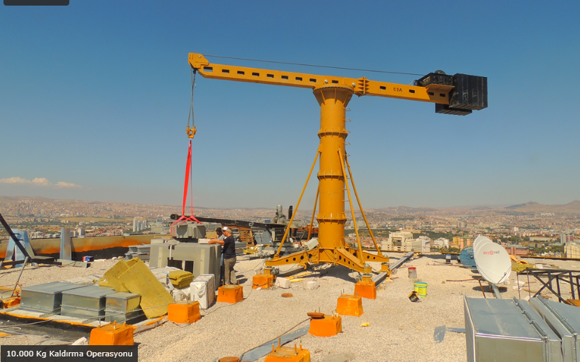 10.000 Kg Kaldırma Operasyonu