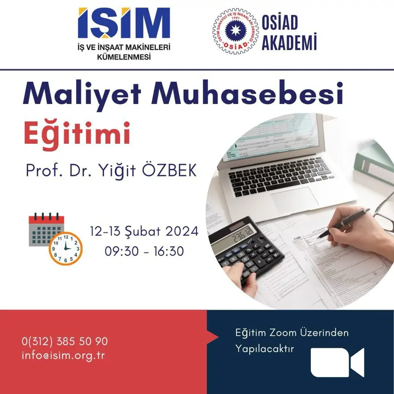 Maliyet Muhasebesi Eğitimi