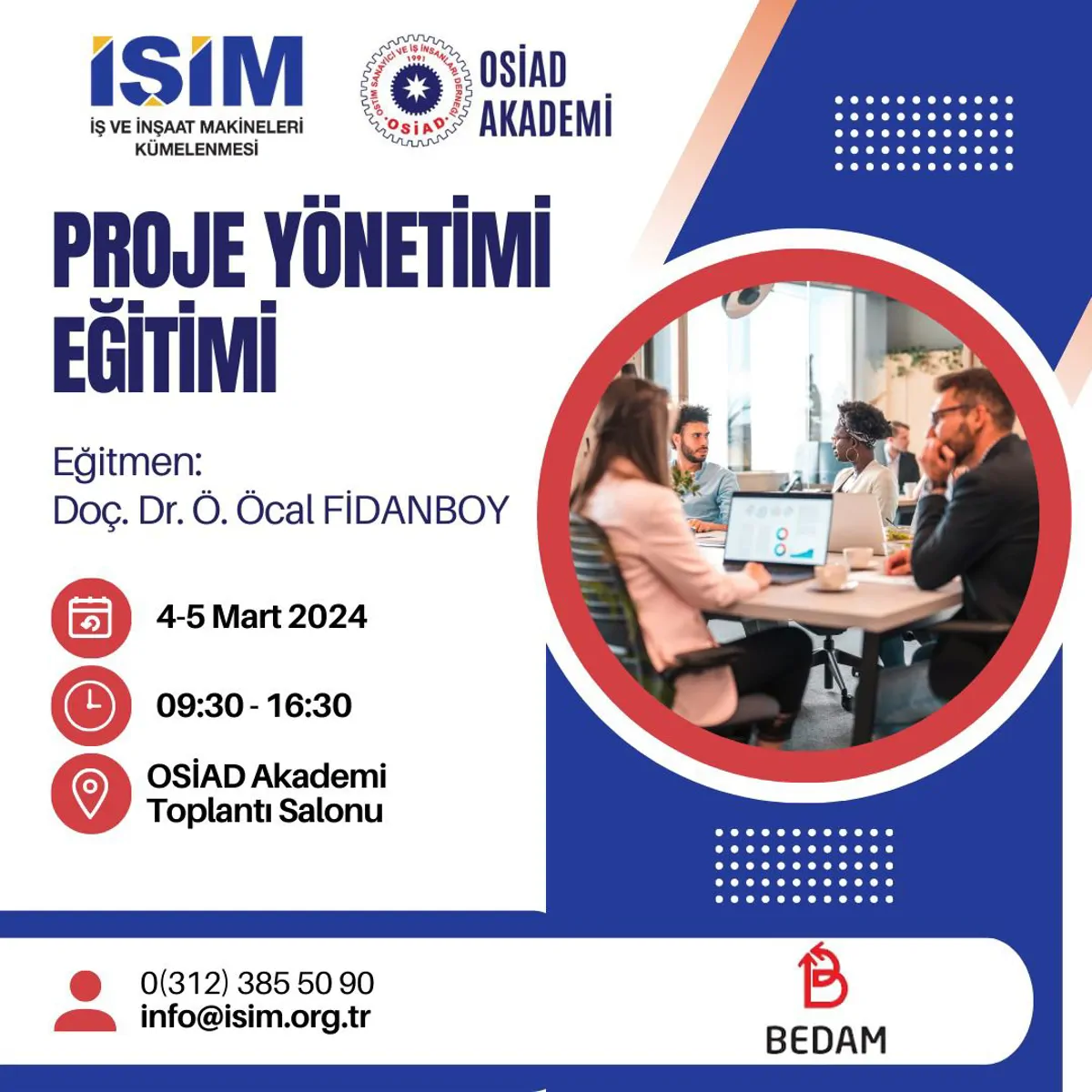 PROJECT MANAGEMENT TRAINING