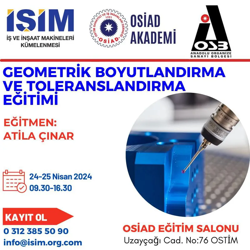 Geometrik Boyutlandırma ve Toleranslandırma Eğitimi