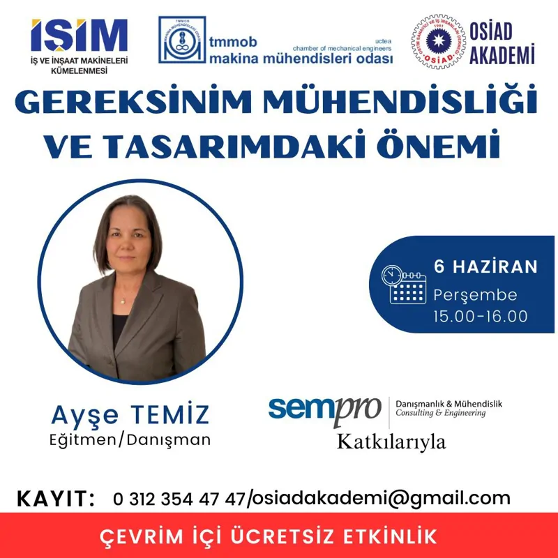 GEREKSİNİM MÜHENDİSLİĞİ VE TASARIMDAKİ ÖNEMİ