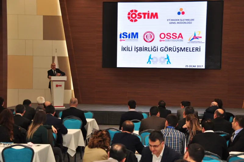 Eti Maden OSTİM Firmalarıyla İkili İş Görüşmesi Gerçekleştirdi