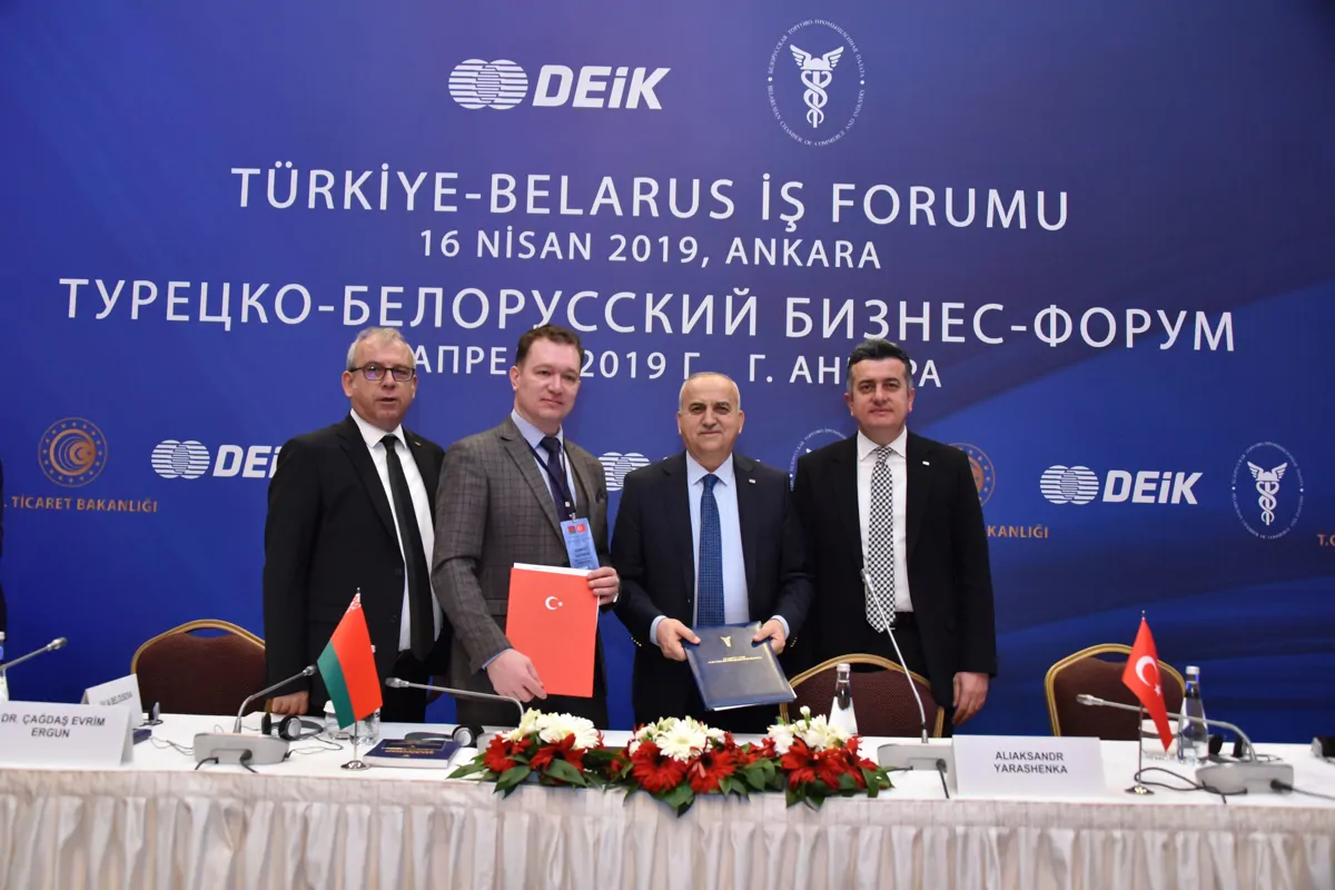Belarus Serbest Bölgesi ile İş Birliği Sözleşmesi İmzalandı
