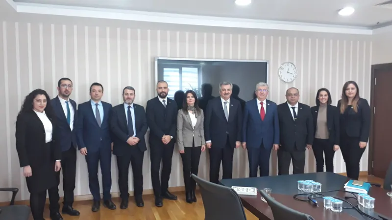İŞİM Kümelenmesi Yönetim Kurulu Üyeleri, T.C. Sanayi ve Teknoloji Bakan Yrd. Sn. Hasan Büyükdede’ye ziyaret gerçekleştirdi.