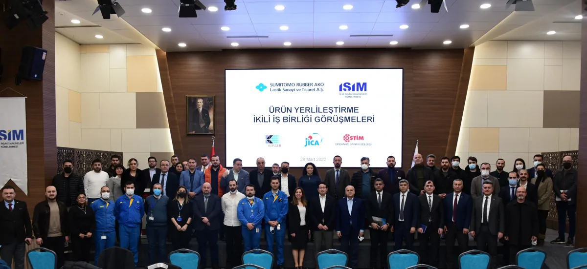 SUMİTOMO RUBBER AKO İLE İKİLİ İŞBİRLİĞİ GÖRÜŞMELERİMİZ GERÇEKLEŞTİ.