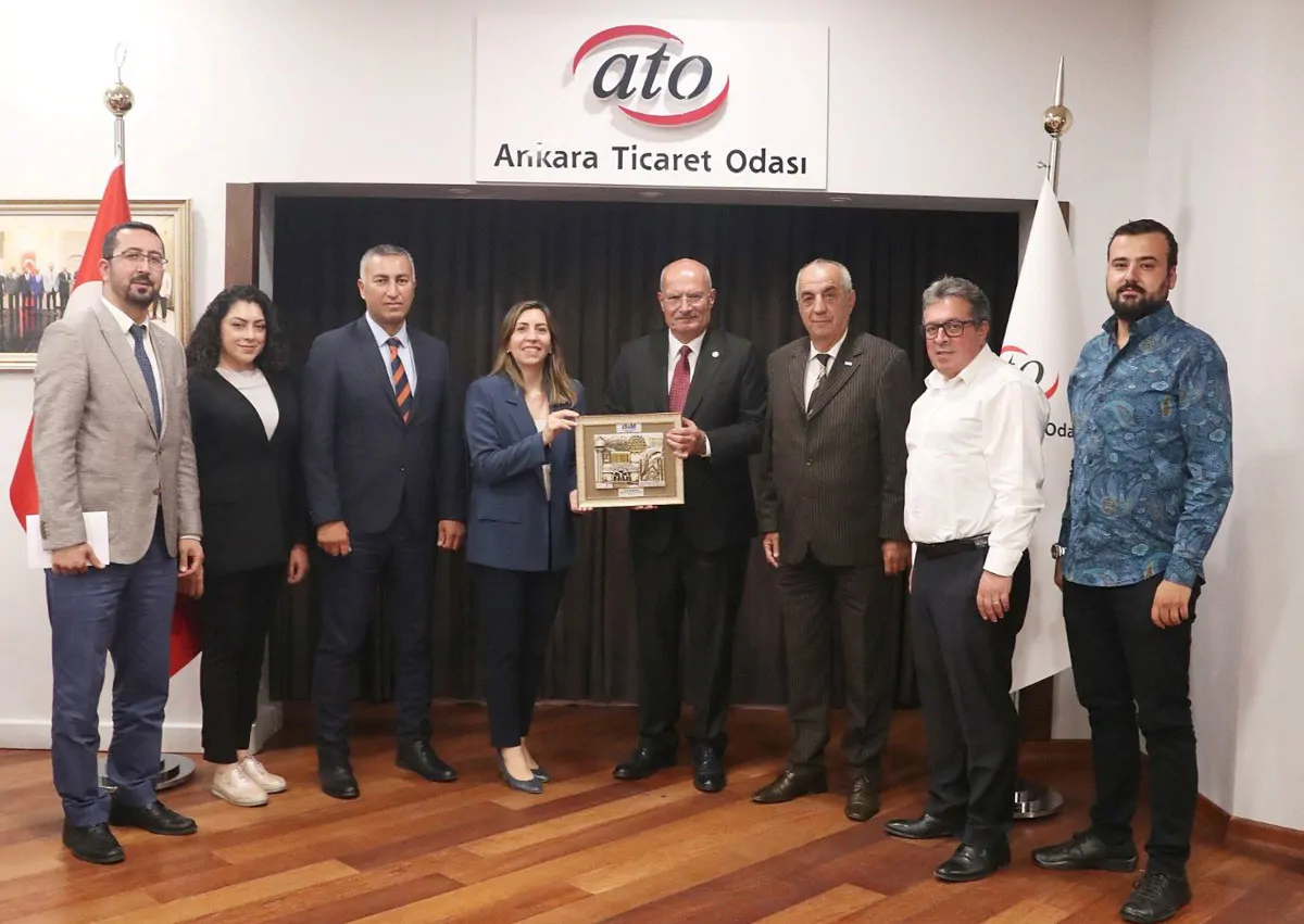 ATO Başkanı Sn. Gürsel Baran'ı Ziyaret ettik.