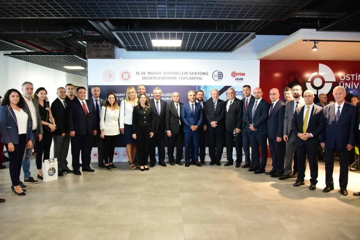 İş ve İnşaat Makineleri Sektörünün Stratejileri OSTİM’de Konuşuldu