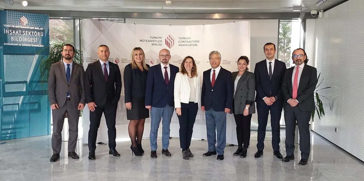 İŞİM Kümelenmesi'nden Türkiye Müteahhitler Birliği'ne Ziyaret