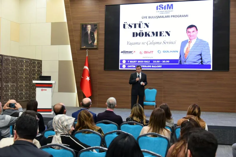 İŞİM Üye Buluşmaları Programı - Üstün Dökmen
