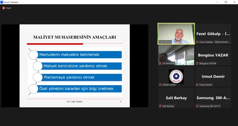 Maliyet Muhasebesi ve Maliyet Analizleri Eğitimi
