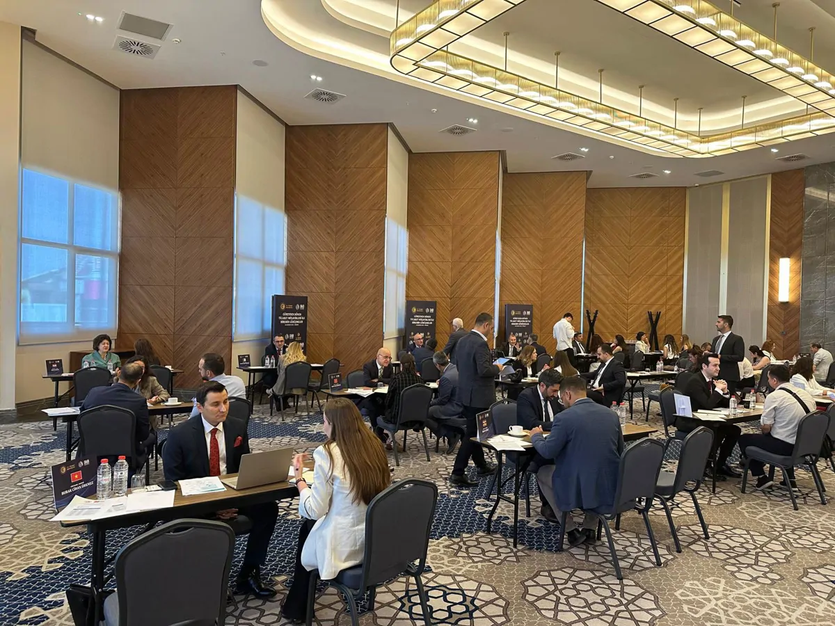 One-on-one meetings with trade attachés.