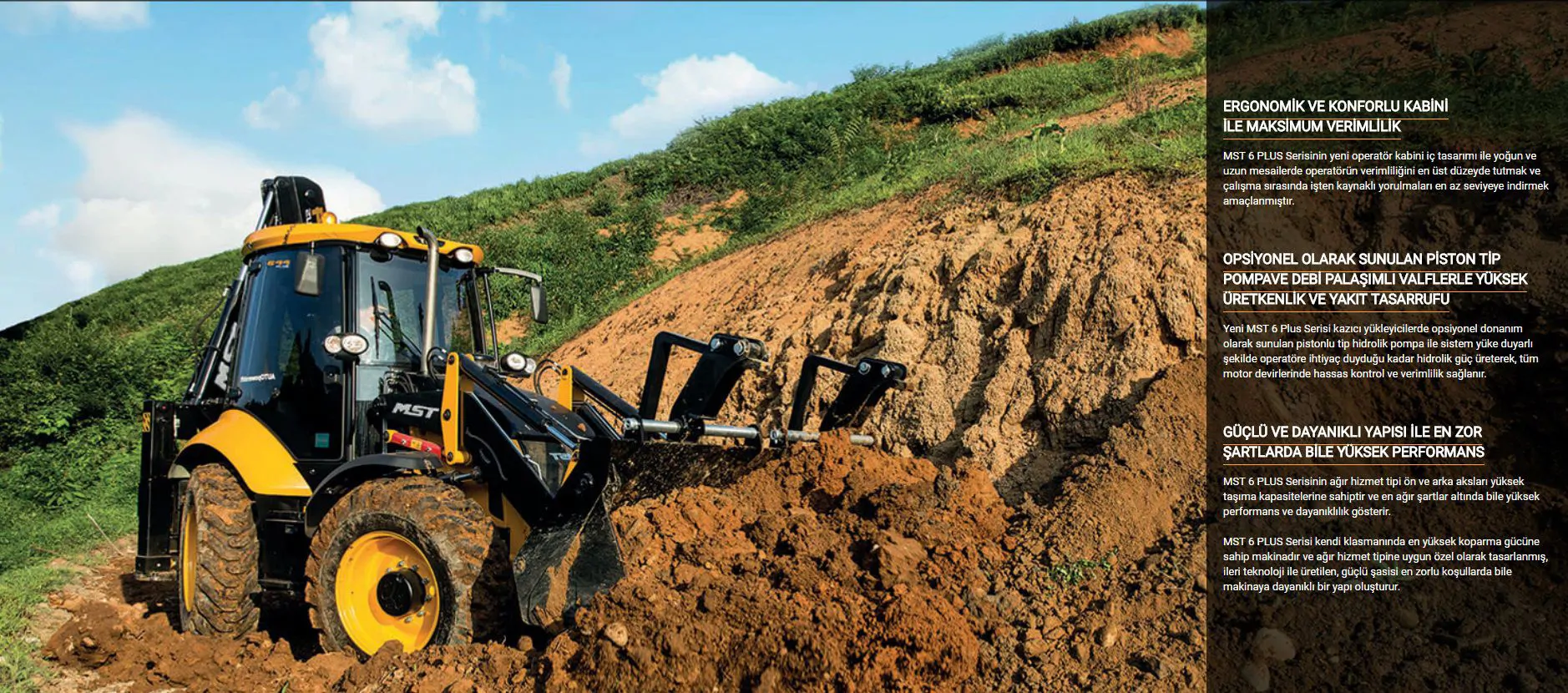 MST Excavator Loader Construction Machine