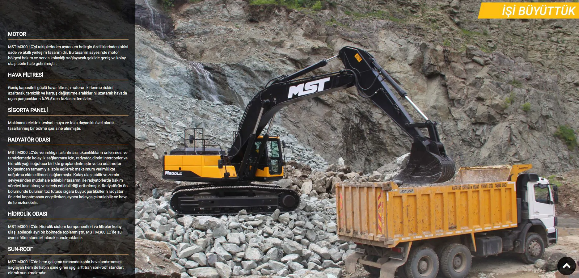 MST TRACKED EXCAVATOR CONSTRUCTION MACHINE