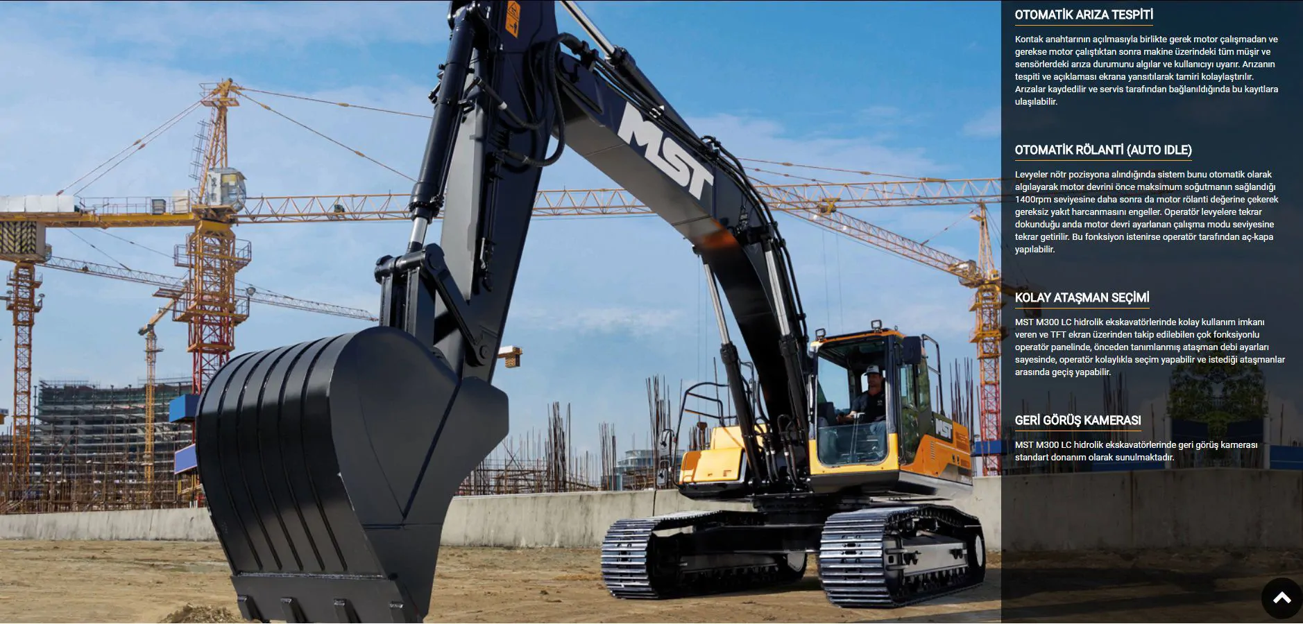 MST TRACKED EXCAVATOR CONSTRUCTION MACHINE