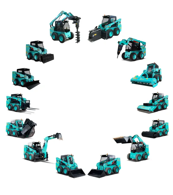 Mini Yükleyici Ataşmanları (Skid Steer Loader's Attachments)
