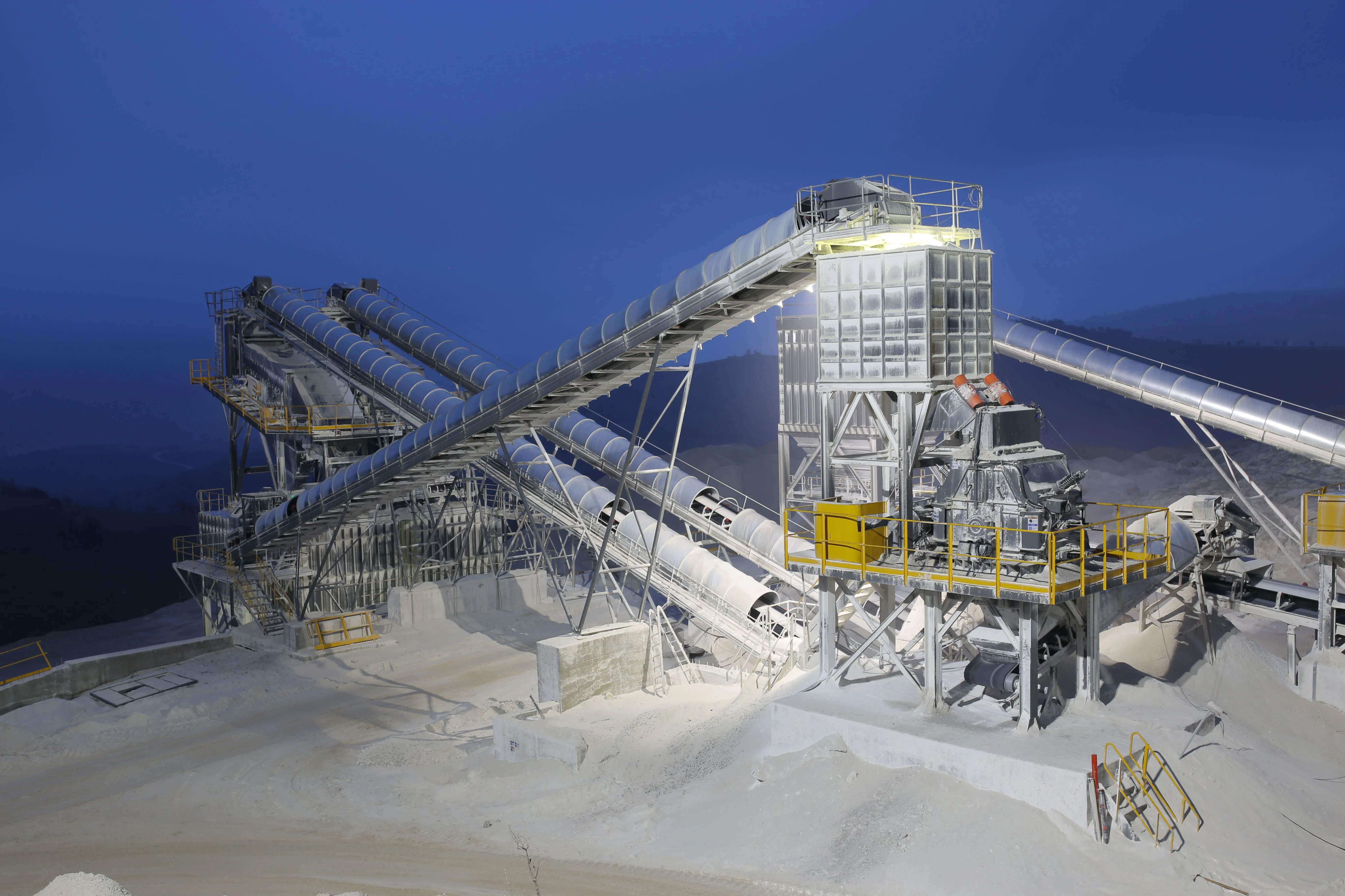 CRUSHING AND SCREENING PLANTS