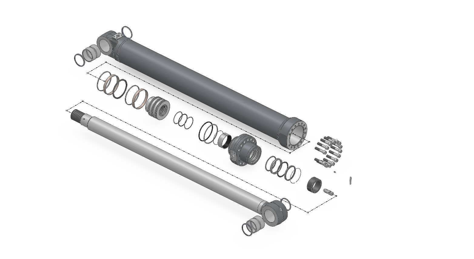 OEM and custom-designed hydraulic cylinders.