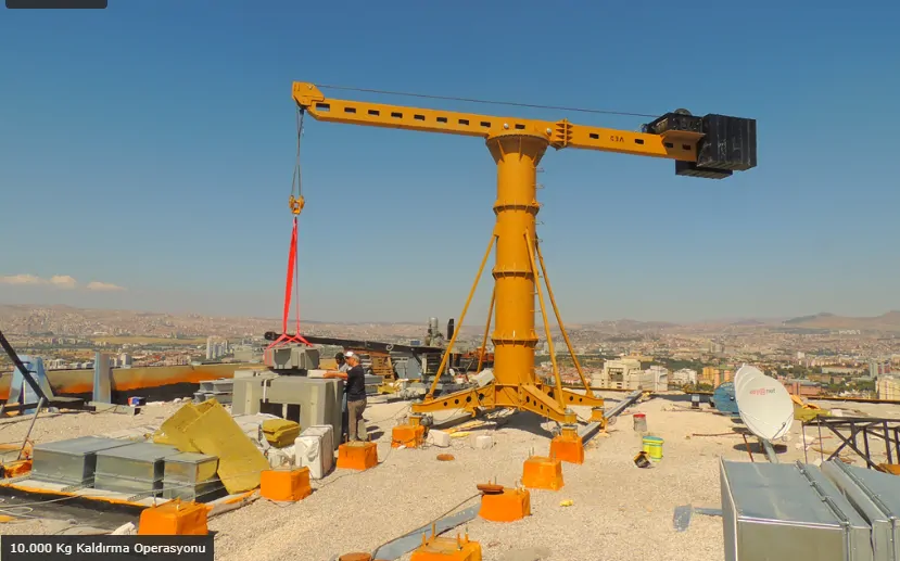 10,000 kg Lifting Operation